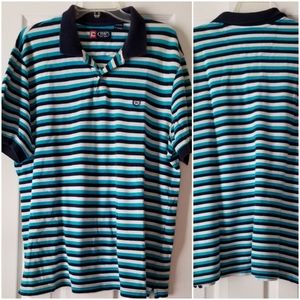 [Men's] Chaps Striped Polo